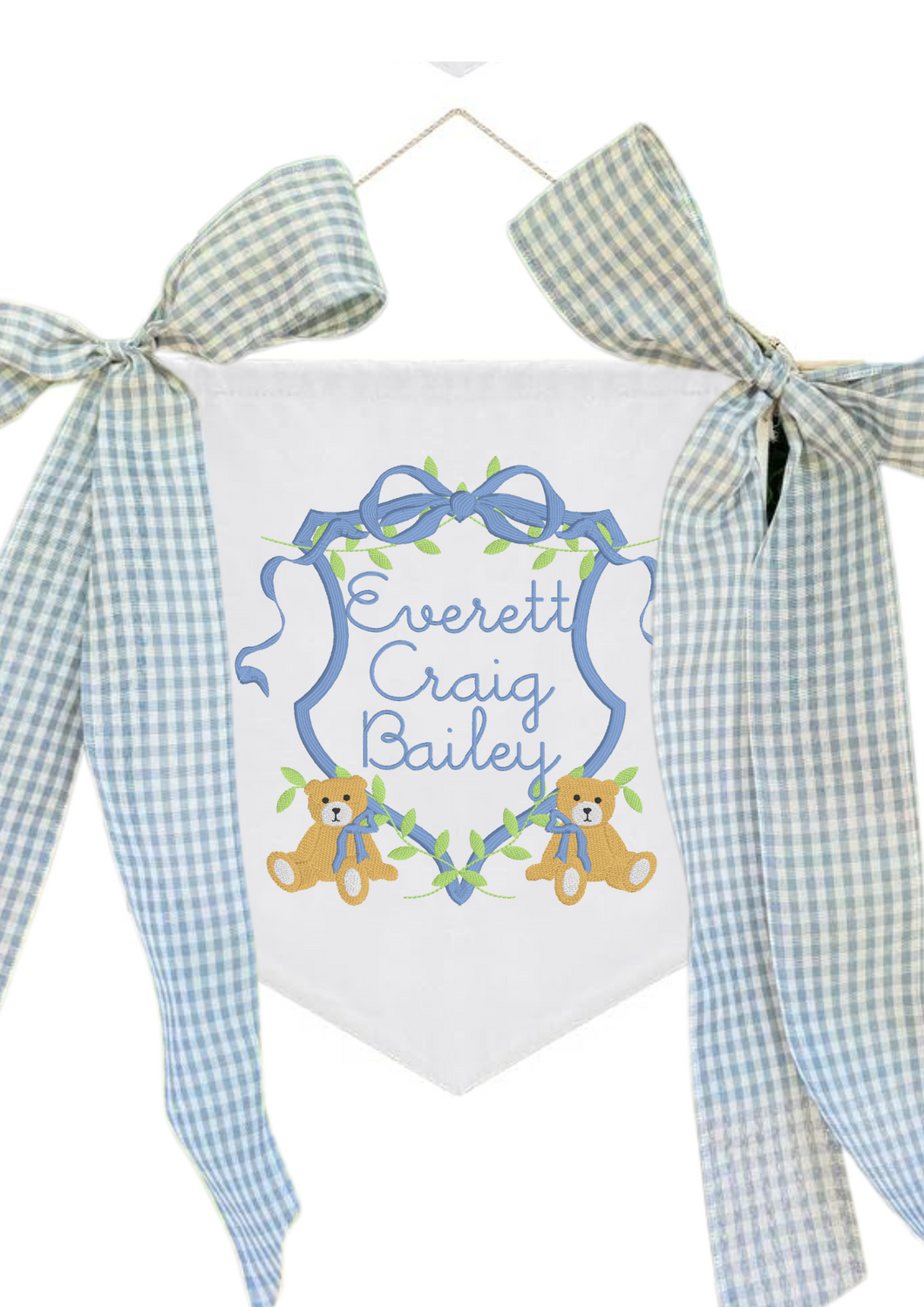 Baby Name Announcement Hospital Banner