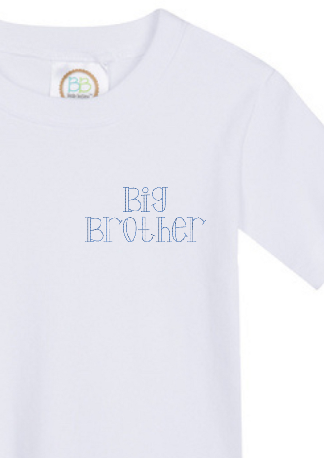 Big Brother Print Small Left Chest