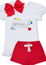 Load image into Gallery viewer, Custom Back to School Handwriting Shirt (Boys &amp; Girls Available)
